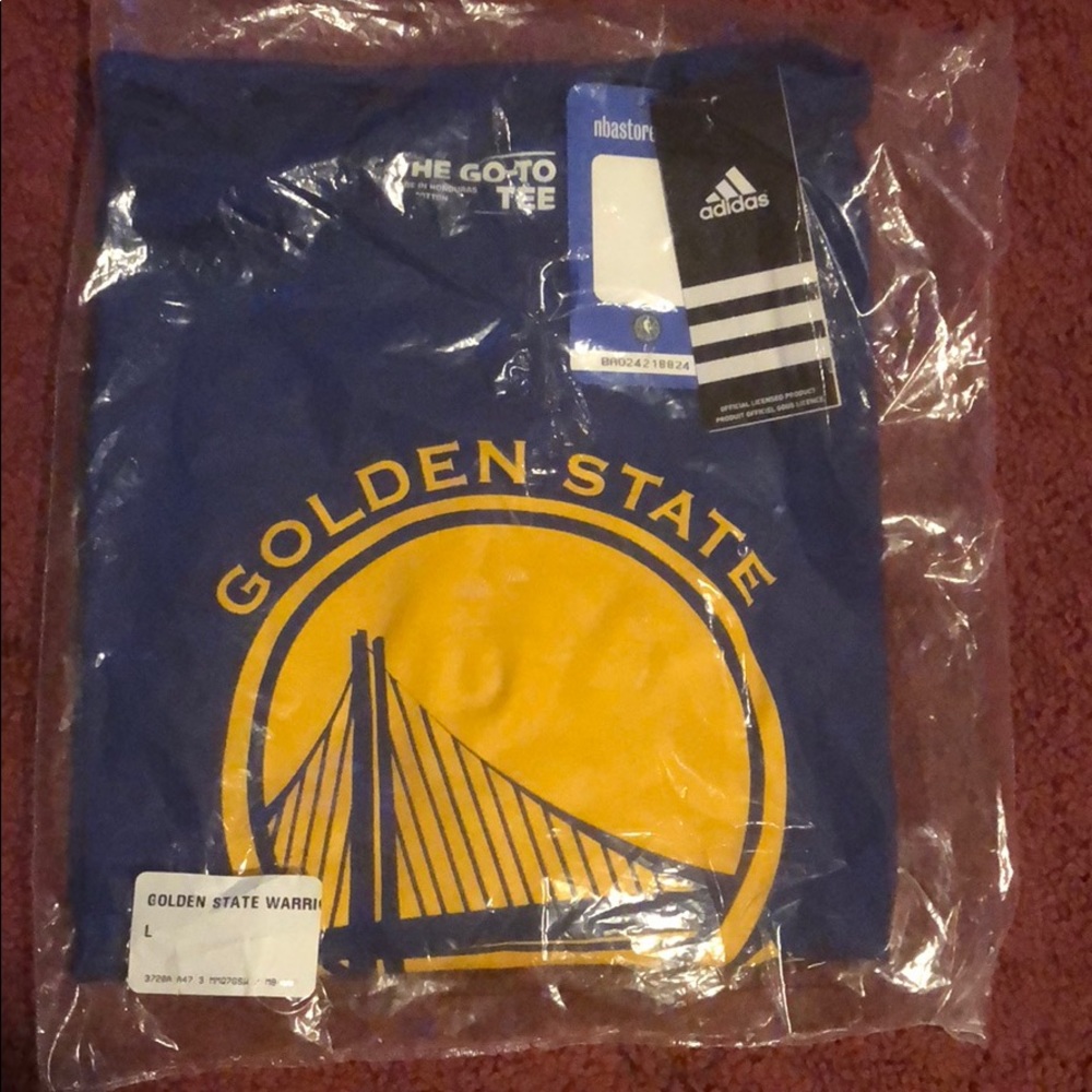 Adidas Brand Golden State Warriors T Shirt
